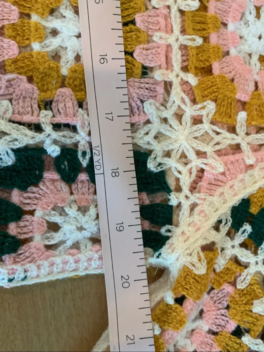 Rebellion Crochet Knit Top vintage inspired! - Picture 7 of 9